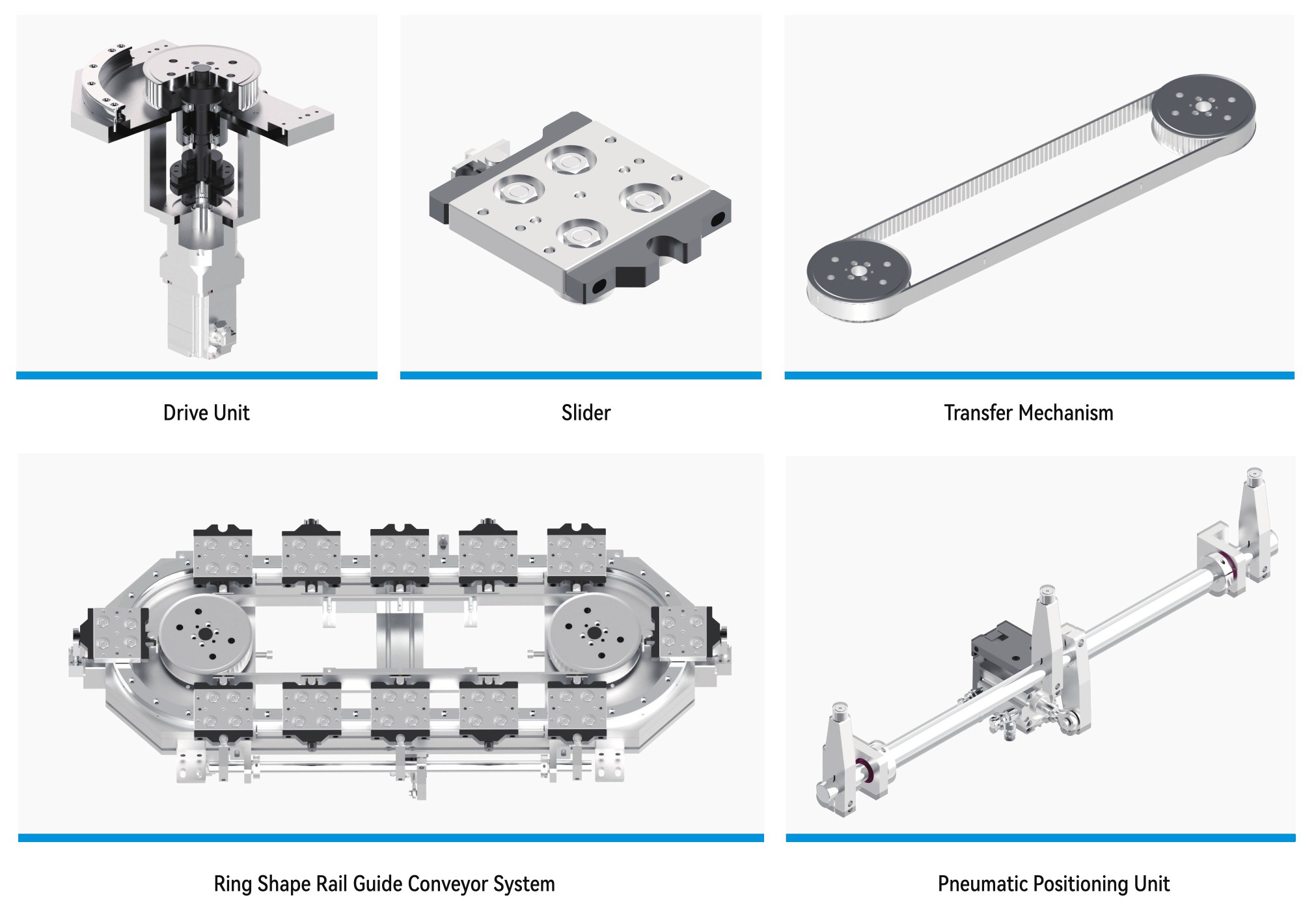 Vitrans guided conveyor modules