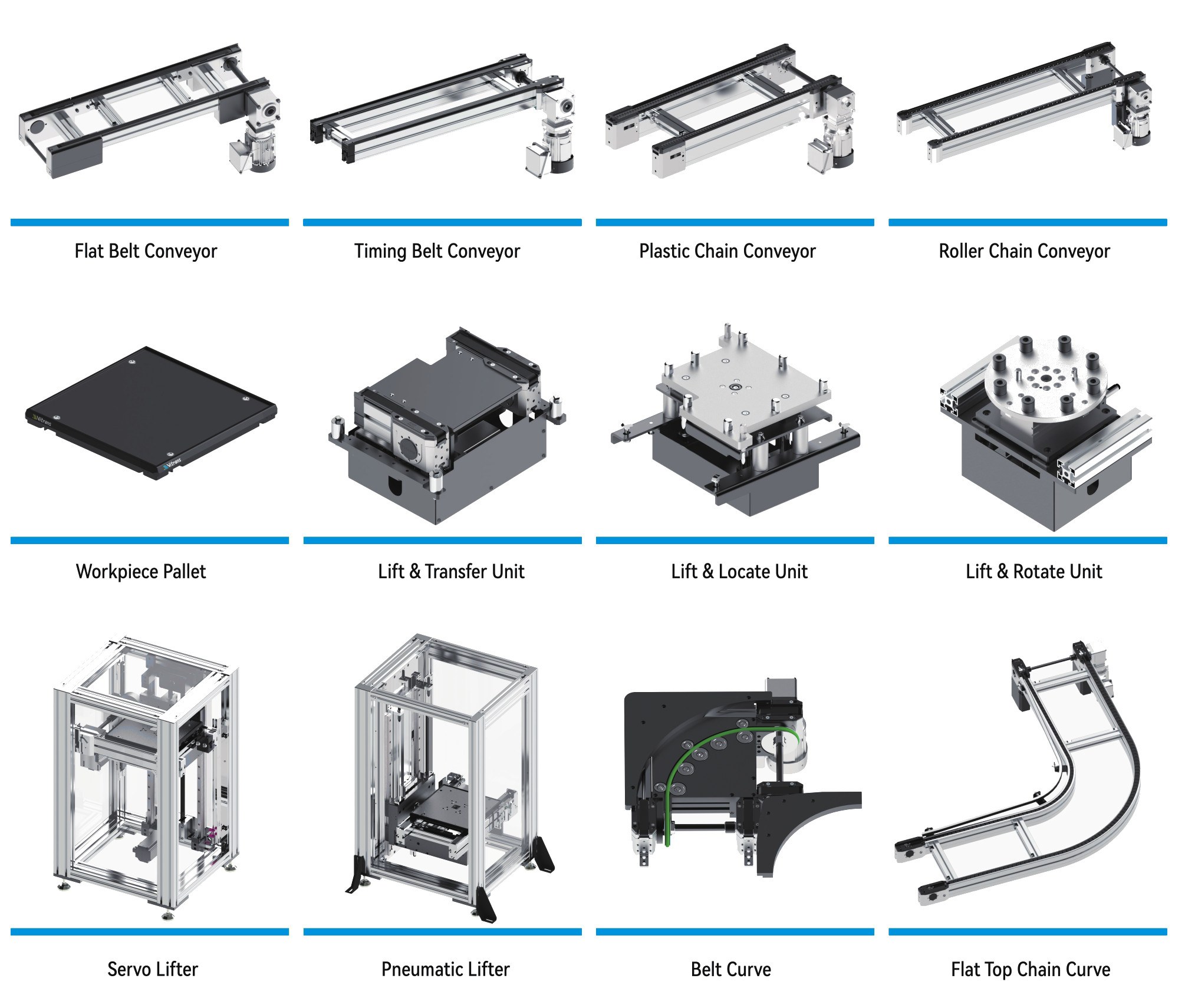 Vitrans pallet conveyor modules